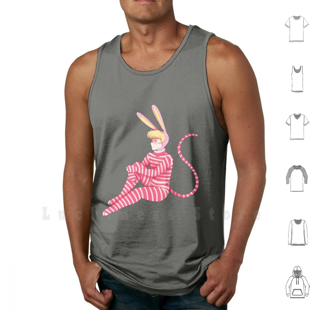 Popee The Performer Tank Tops Vest 100% Cotton Popee Popee The Performer Popee The Clown Ptp