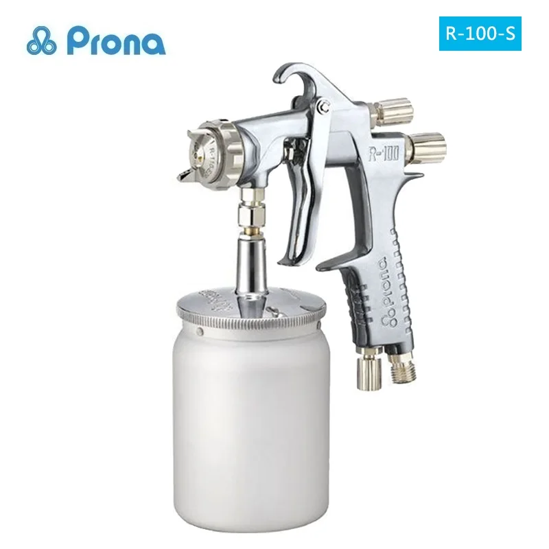 Prona R-100 Spray Gun  Hand Manual Paint Spray Gun Car Auto Furniture Painting Air Sprayer Mini Nozzle Air Painting Gun R100