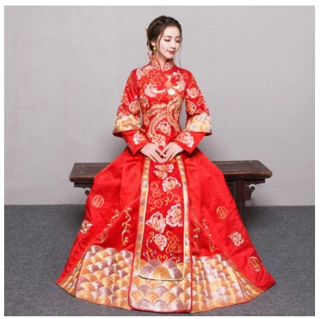 Guzheng Show Clothing Women Hanfu Chinese Photography High Quality Designer Chinese ancient Tang dynasty queen Tailing Costume