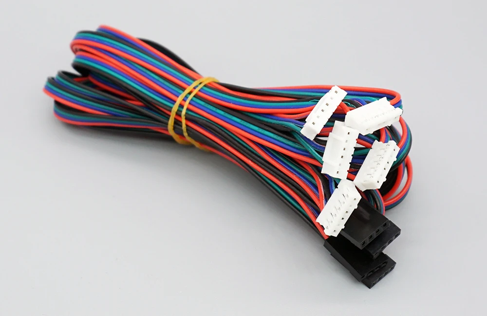 5 teile/los 3D Drucker Teile Stepper Motor Kabel 1M/2M 2,54 4pin-XH 2,0 6pin für stepper Motor Kabel Stecker – Detail 10