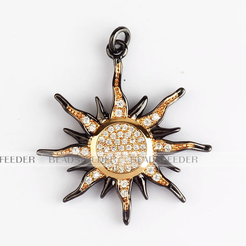 Apollo Talisman Sun God Dual Colour Plated Necklaces Pendants Chain Punk for Boyfriend Male Jewelry Creativity Gift Wholesale