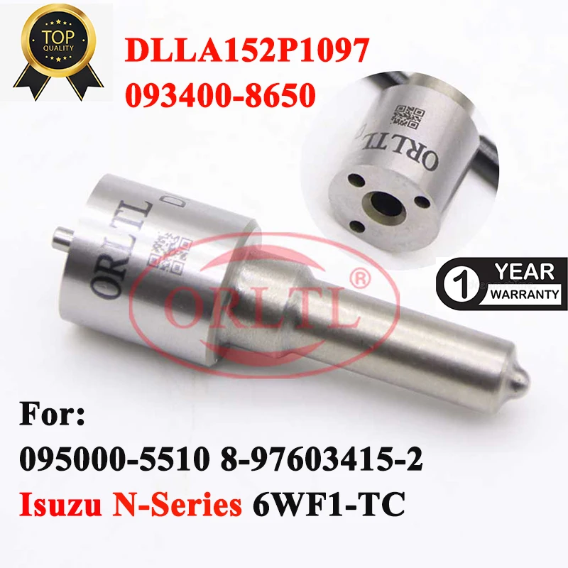 DLLA152P1097 (093400 8650) Original Quality Injector Nozzle DLLA152P1097 (0934008650) For 095000-5514 095000-5515 095000-5516