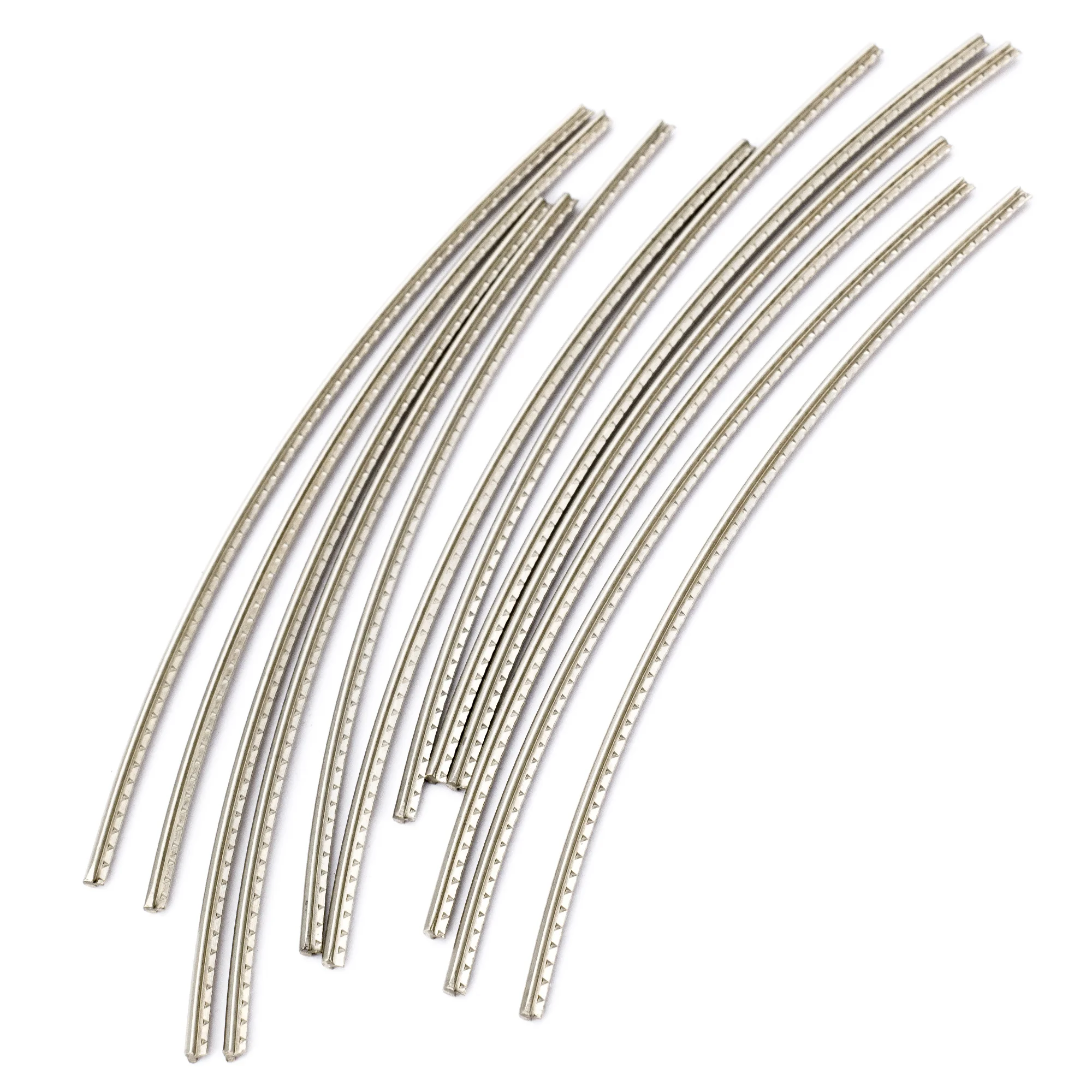 Sintoms E241138 Elite Series Nickel Silver Extra Hard 2.4mm Medium Fret Wire Set for Fender Squier Electric Guitar