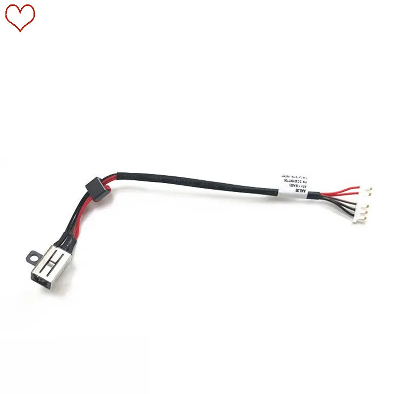 

DC Power Jack Cable For Dell Inspiron 17 5758 5759 5755 037KW6 37KW6 AAL20 DC30100TT00 DC Charging Socket Connector Harness