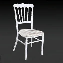 Wedding Events Party Strong White Aluminum Napoleon Chair,Wholesale