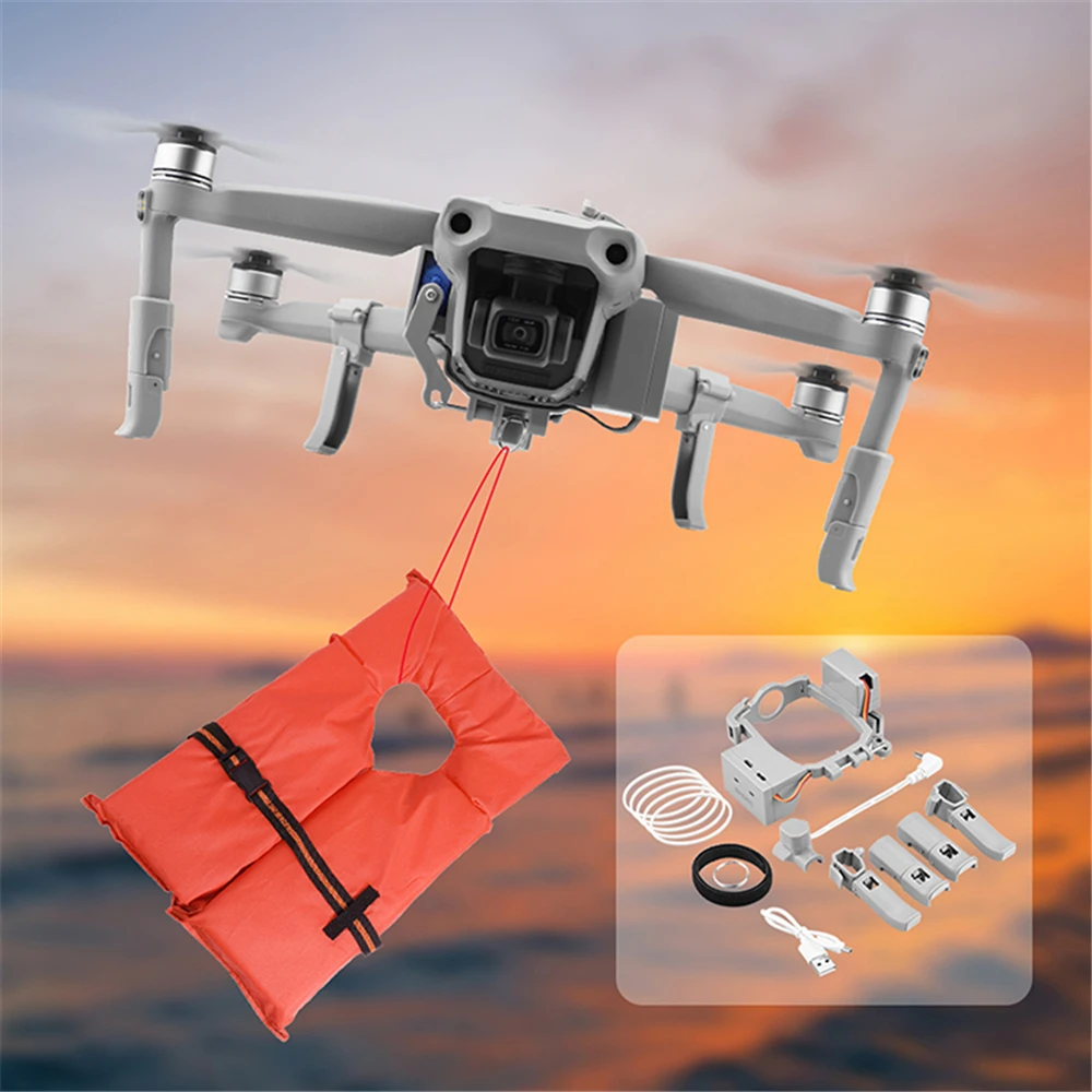 Airdrop Thrower Dispenser Delivery Device For DJI Mavic Air 2 Drone Gift Dropping Kit for Mavic Air 2 Accessories