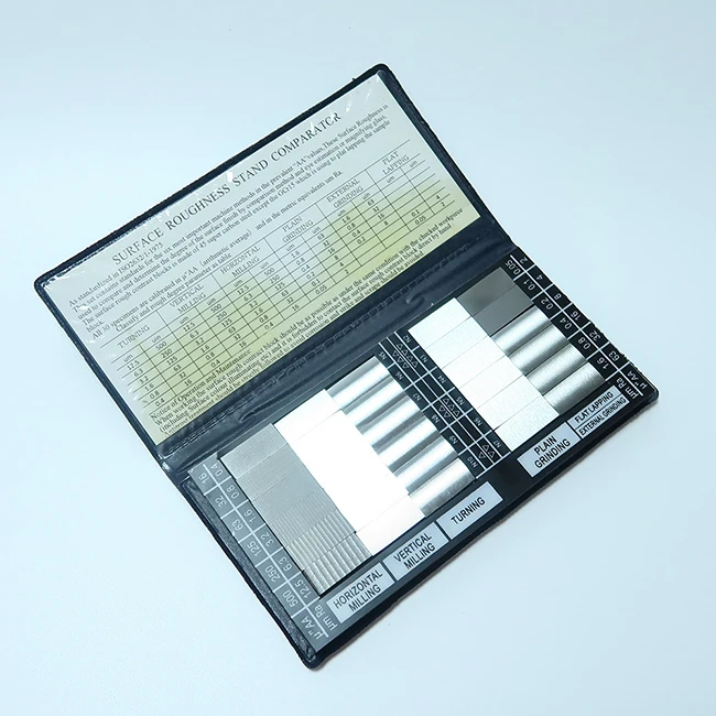 30 Stuk Specimen Comparator & Ruwheid Comparator (30 Stks/set) Van Ruwheid Tester