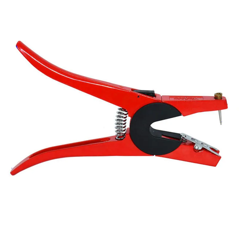 1 stücke Vieh Ohr tag Zangen Gerät Metall Ohr Dorn Zangen Schweine Kuh Schafe Kaninchen Identifizierung tool Vieh Tier Zange