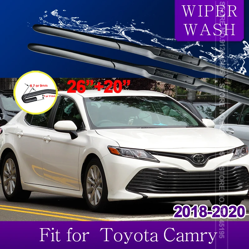 

Car Wiper Blade for Toyota Camry 70 XV70 2018 2019 2020 Front Windscreen Windshield Wipers Car Accessories XV 70