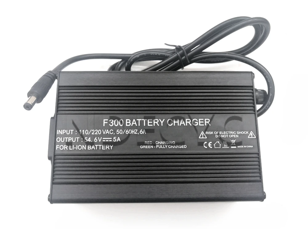 US stock 54.6V 2A/4A/5A Charger for 48V Li-ion e-bike Electric Bicycle Battery DC2.1 Plug XLR Plug