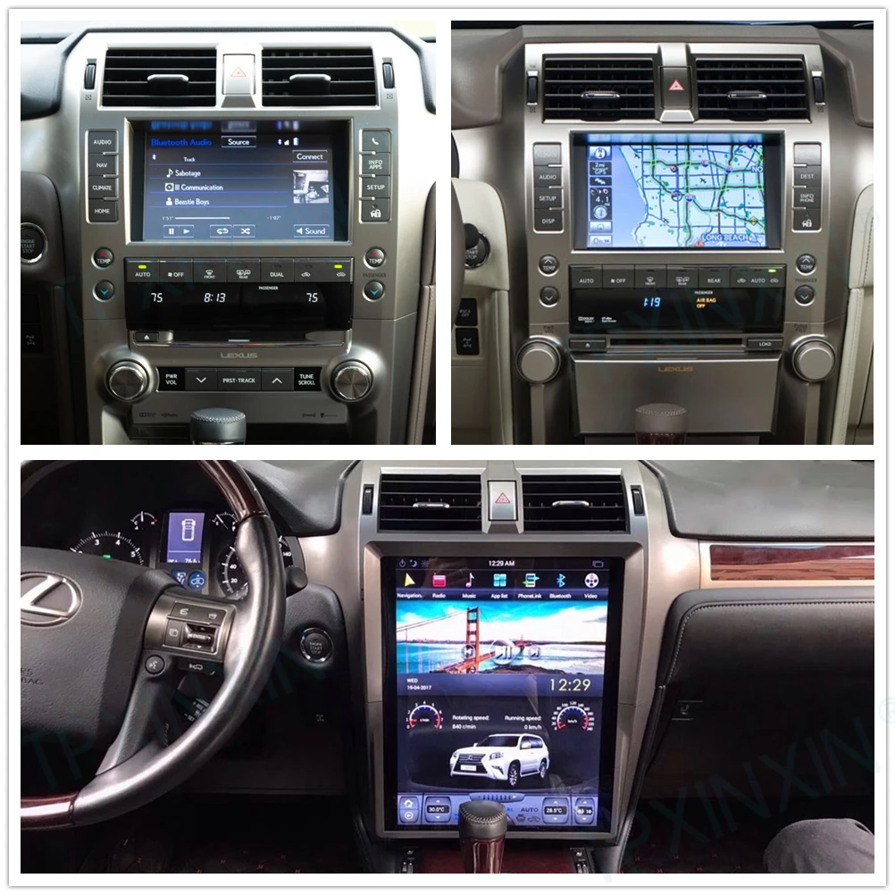 

Для Lexus GX400 GX460 2010-2019 автомобильное радио GPS Navi головное устройство обновление динамический Комплект кузова автомобильные спортивные комплекты Сменные Внешние детали