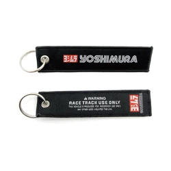 Motorcycle Embroidered Keyring Fabric Key Holder Chain Ring Collection Keychain For Suzuki GSXR 600 750 1000 GSX1300R Hayabusa