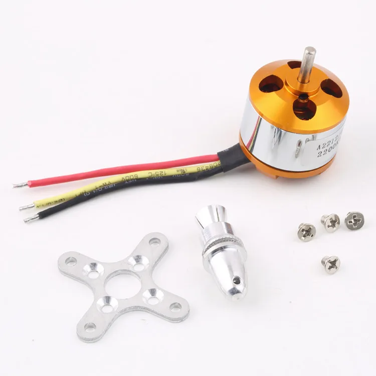 4set/lot A2212 1000KV 1400KV 2200KV Brushless Outrunner Motor +30A ESC+1045 Propeller Quad-Rotor Set for RC Aircraft Multicopter