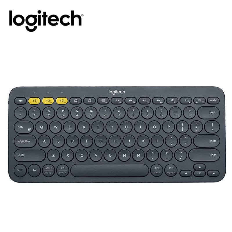 Logitech K380 Nirkabel Bluetooth Keyboard Portable Multi Perangkat Ponsel Apple Ipad Komputer Mac Ultra Tipis Bisu Keyboard