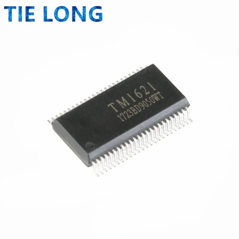 10pcs/lots TM1621 SSOP48 RAM mapping 32*4 LCD driver chip dense pin