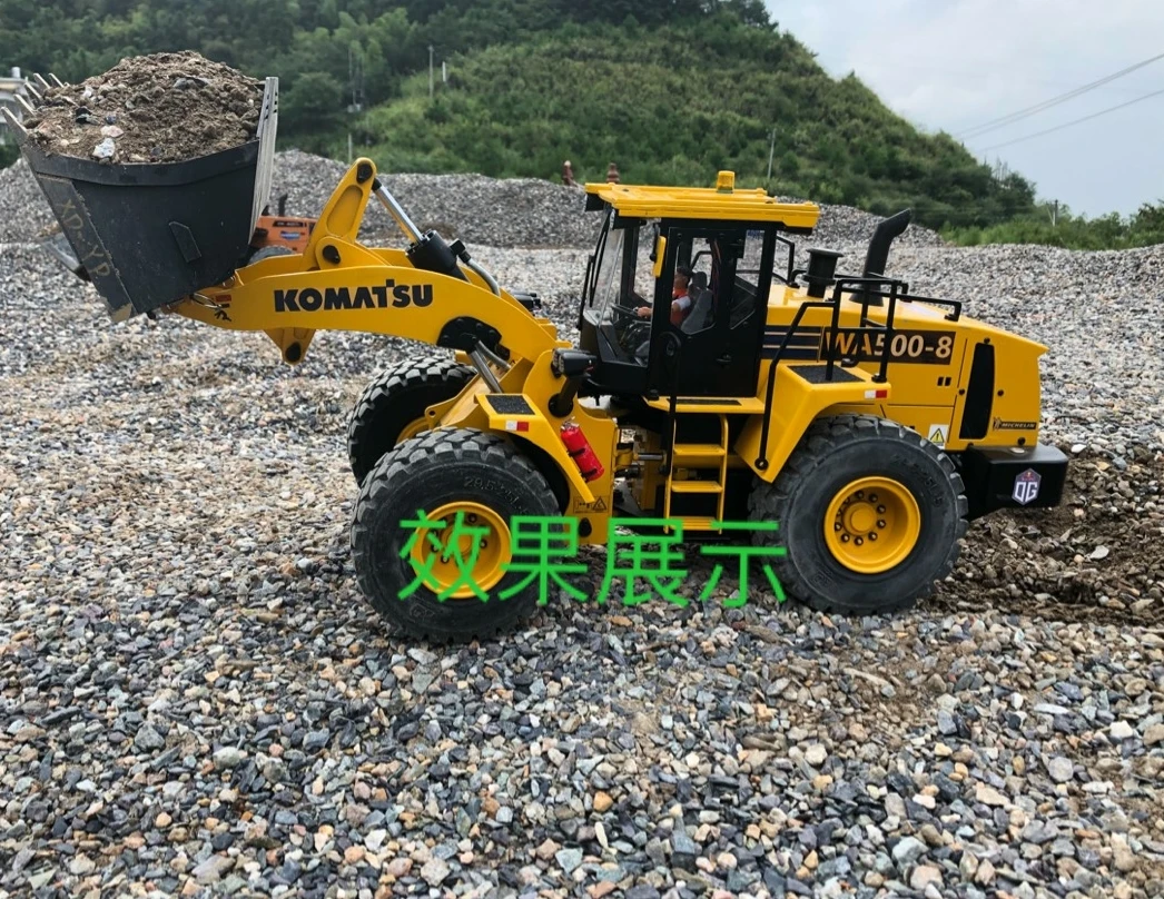 Pegatina de modelo de vehículo de ingeniería de excavadora, 980L, A40G, WA470, 1/14