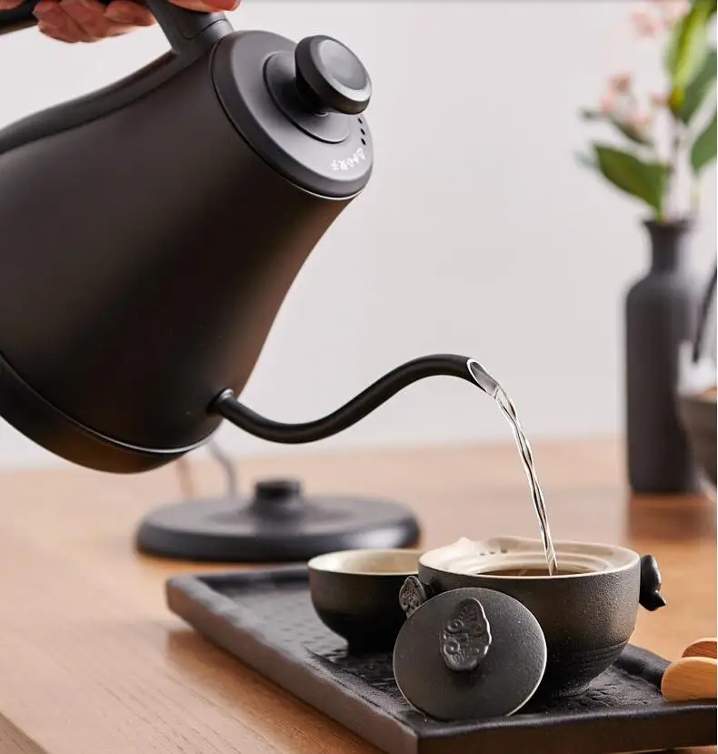 Электрический чайник из нержавеющей стали, 220 В, 800 мл