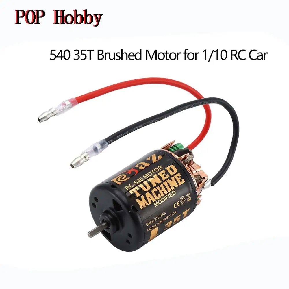 Ysido 540 Combo Geborsteld Motor 55T 45T 35T 60a Esc Voor 1/10 Off-Road Rock Crawler Klimmen Rc Auto Traxxas Trx4 Axiale Scx10