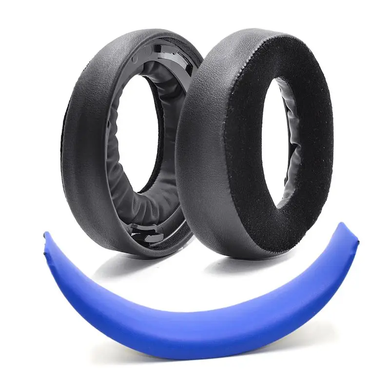 Almohadillas para los oídos, diadema cojín, funda para s-ony Gold Wireless CECHYA-0083 Stereo 7,1 Virtual Surround Headphone