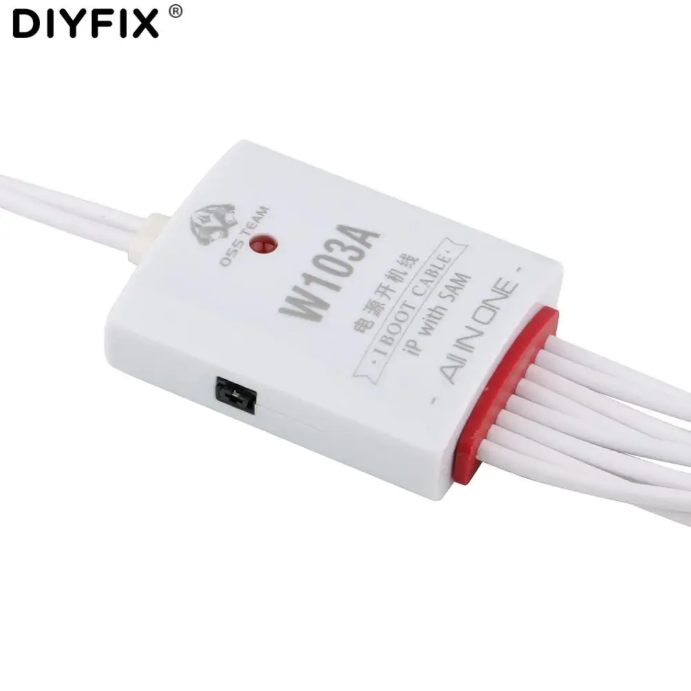 Cable de prueba de arranque W103A para iPhone, fuente de alimentación CC para todas las Series de Samsung, compatible con modelos 11 Pro Max, 5S -8Plus, X, XS Max