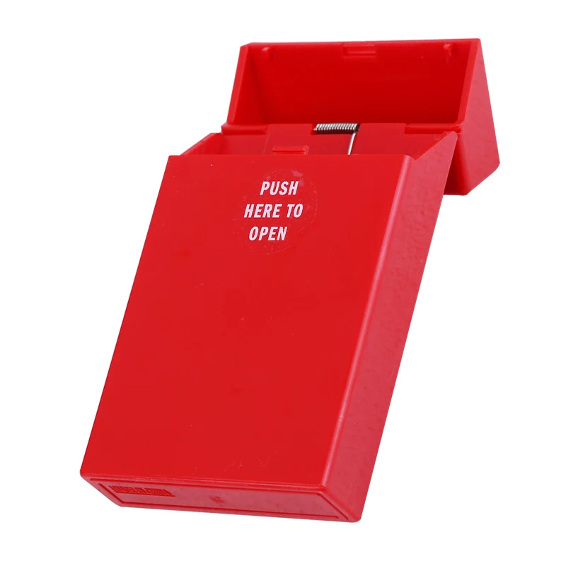 20 Sticks Thickened Plastic Cigarette Box For Women Lengthen Slim Flip Cover Clamshell Durable Cigarette Case For Men Multicolor