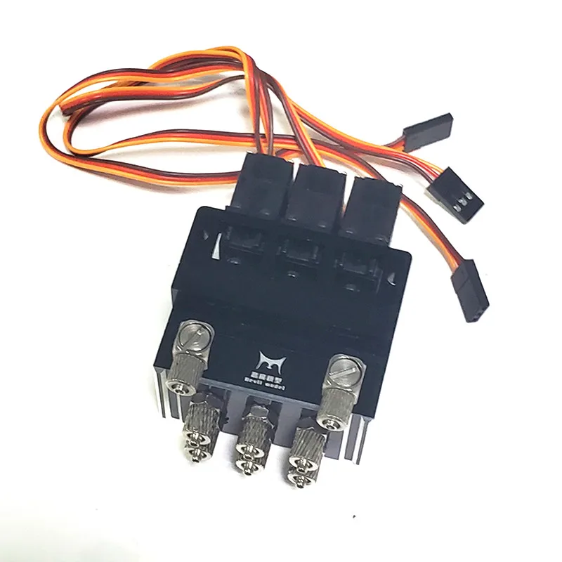 RC Model 3-way Hydraulic Directional Valve Model Excavator Hydraulic Valve Forklift Hydraulic Steering Valve Model