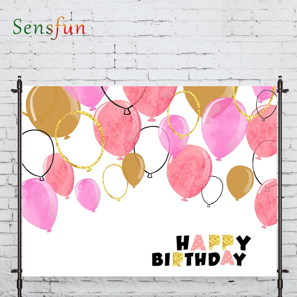 LEVOO Photographic Background Balloon Birthday Golden Child Colour Background Photobooth Photo Studio Fabric Shoot