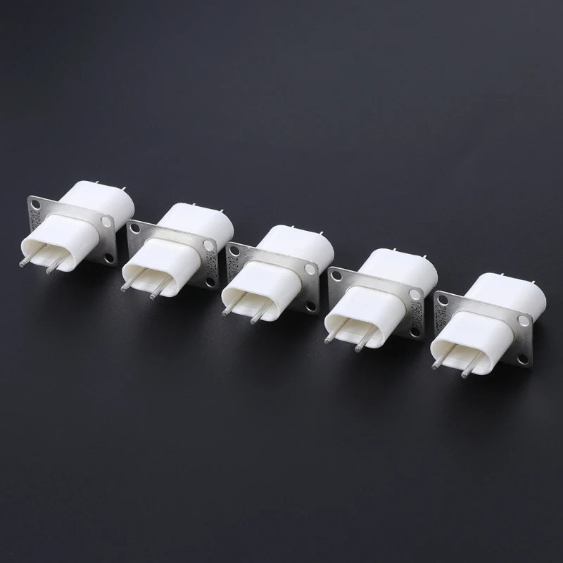 5Pcs Electronic Microwave Oven Magnetron 4 Filament Pin Sockets Converter Home