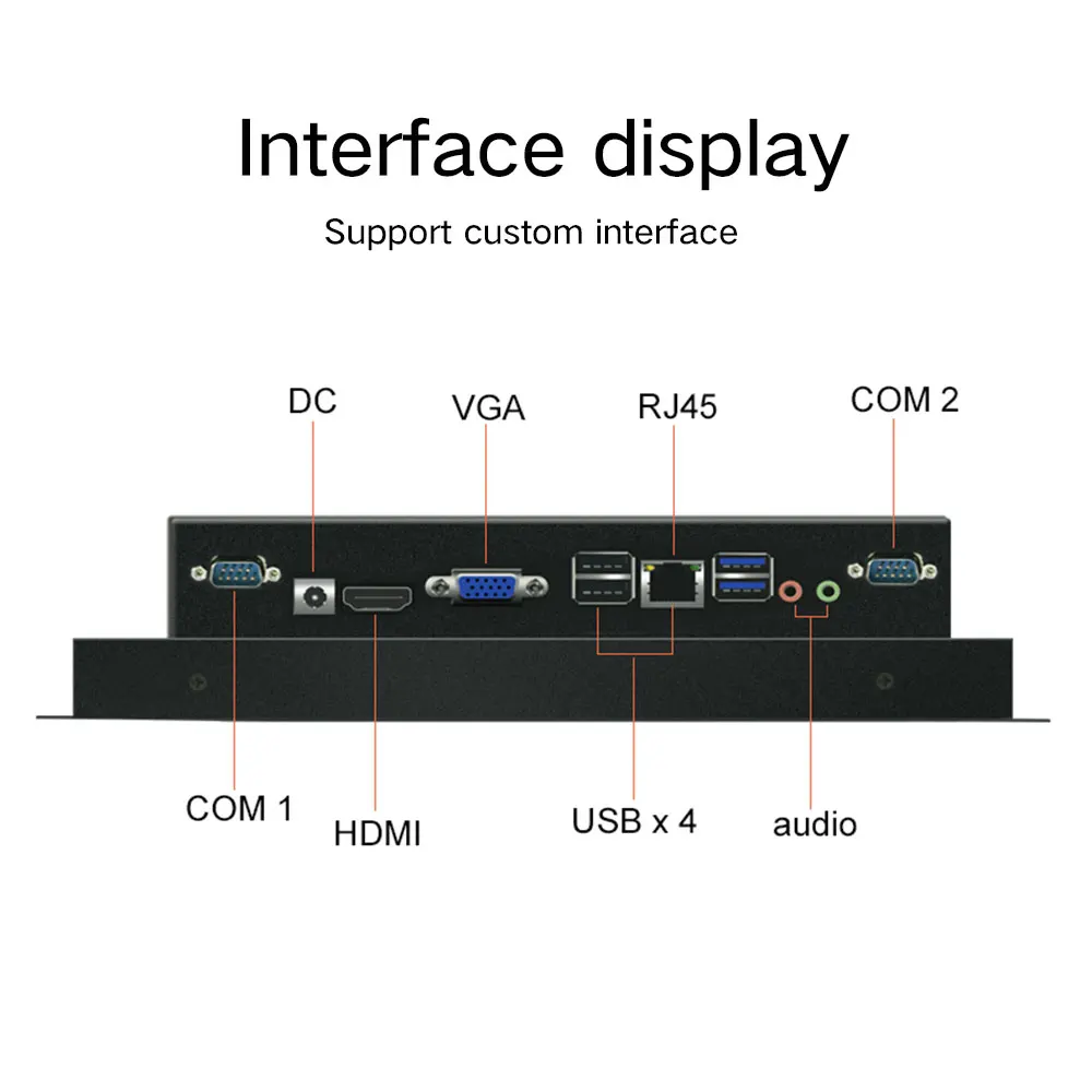 12" 15" 10 inch industries tablet pc computer Intel J1900 All In One PC Resistive touch Desktop Computer with win 10 pro