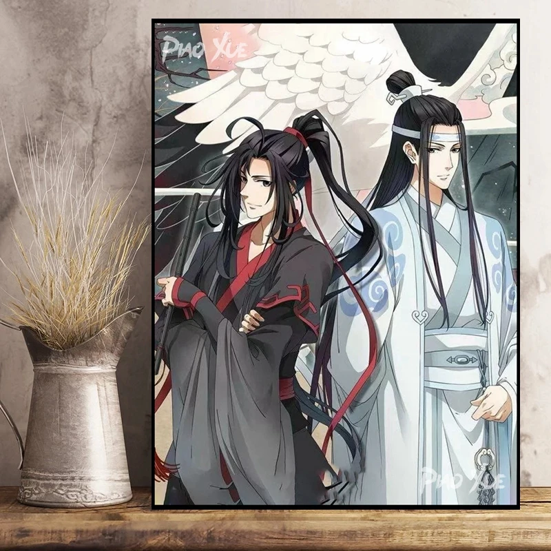 Handicraft Anime Mo Dao Zu Shi We Wuxian Diamond Art Painting Mosaic Cross Stitch Full Square/Round Drill