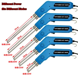 Toyober Elektrische Schuim Cutter Polyethyleen Styro Foam Snijgereedschap Hot Snijden Epe Eps Cutter Elektrische Warm Mes