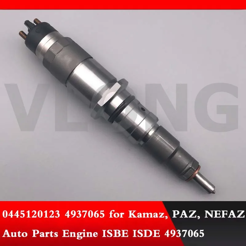 

0445120123 Common Rail Injector Assembly 4937065 D4937065 For Cummins ISBe ISDe Dongfeng Kamza PAZ KAVZ KURGAN 4000-S