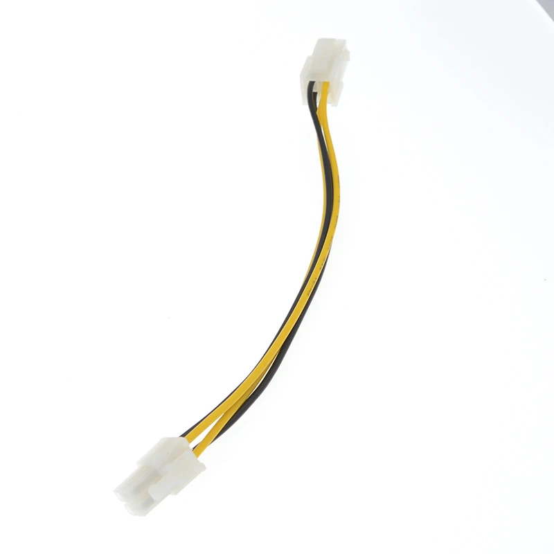 1pcs ATX 4Pin Male To 4Pin Female PC CPU Power Supply Extension Cable Cord Connector Adapter 1015 22AWG