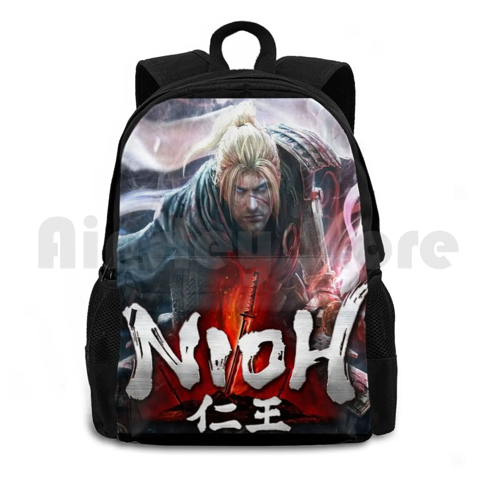 Nioh ransel Hiking luar ruangan kedap air perjalanan Kemah Nioh Dark soulne video game Bloodborne Yokai Sekiro