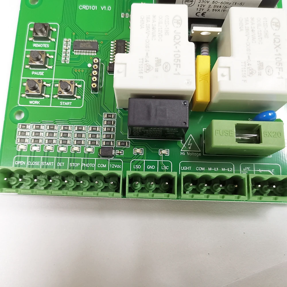 Universal Version AC120v 230V Circuit Board Kontrolle Karte Mutter Bord Platte Für Schiebe Tor Opener Motor