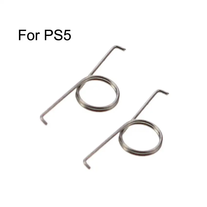 YuXi 20 шт. для PS5 L2 R2 пусковая кнопка Пружина металлическая Замена R2 L2 пусковые Кнопки для контроллера DualSense 5 PS5 D5