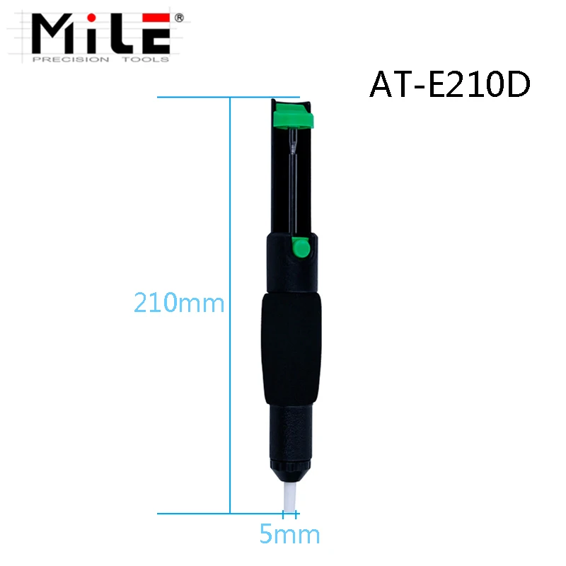 Atten industrial grau poderoso otário de solda de dupla finalidade ferro de solda elétrica desoldering arma anti-estática bico de bomba de lata