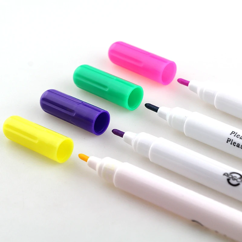 3 pcs Water Erasable Pens 7 Colors Sewing Accessories Marker Marking Pens Needlework Home Tools Cross Stitch