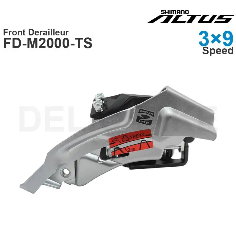 SHIMANO ALIVIO ALTUS Front Derailleur 3x9 Speed- TOP / Down SwingFD-M371 FD-M370 FD-M4000-TS FD-M4000-DS FD-M2000 Original parts