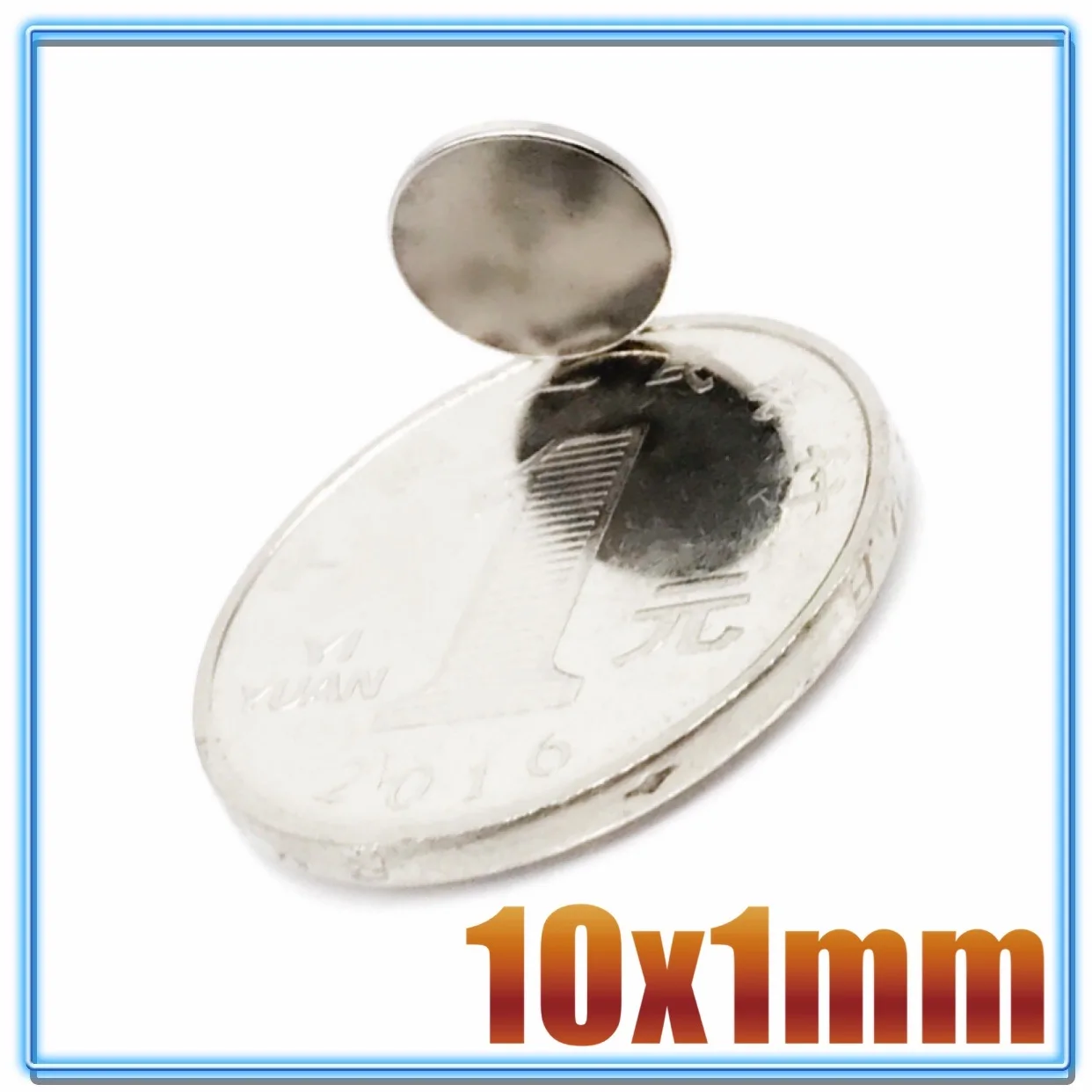 20/50/100/200/500 pz 10x1 magnete al neodimio 10mm x 1mm N35 NdFeB rotondo Super potente forte permanente magnetico imane disco 10*1