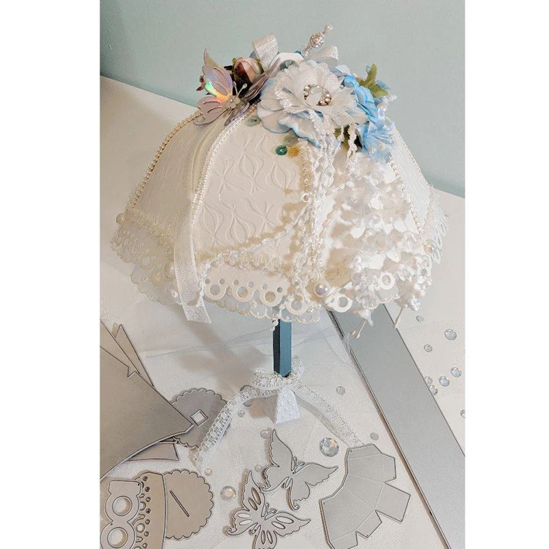 3D Umbrella Metal Cutting Dies For DIY Scrapbooking Album Paper Cards Decorative Crafts Embossing Die Cuts New