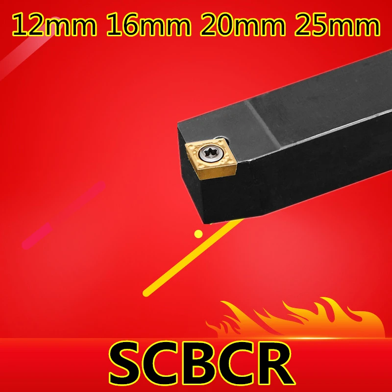 Угловой поворотный инструмент 75 SCBCR1212H06 SCBCR1212H09 SCBCR1616H09 SCBCR2020K09 SCBCR2525M09 SCBCR2525M12 SCBCL CNC