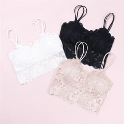 New Thin Cup Full Lace Breathable Push Up Bra New Fashion Sexy  Free Size AB Cup Women Underwear Brassiere Wire Free Lingerie