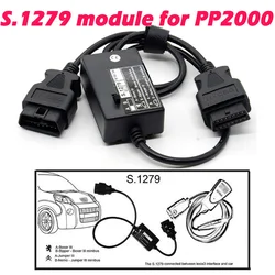 S.1279 Module for Lexia-3 PPS2000 Scanner for Citroen and For Peugeot( Nemo,Bipper,Boxer III,Jumper III) S1279 Interface Module