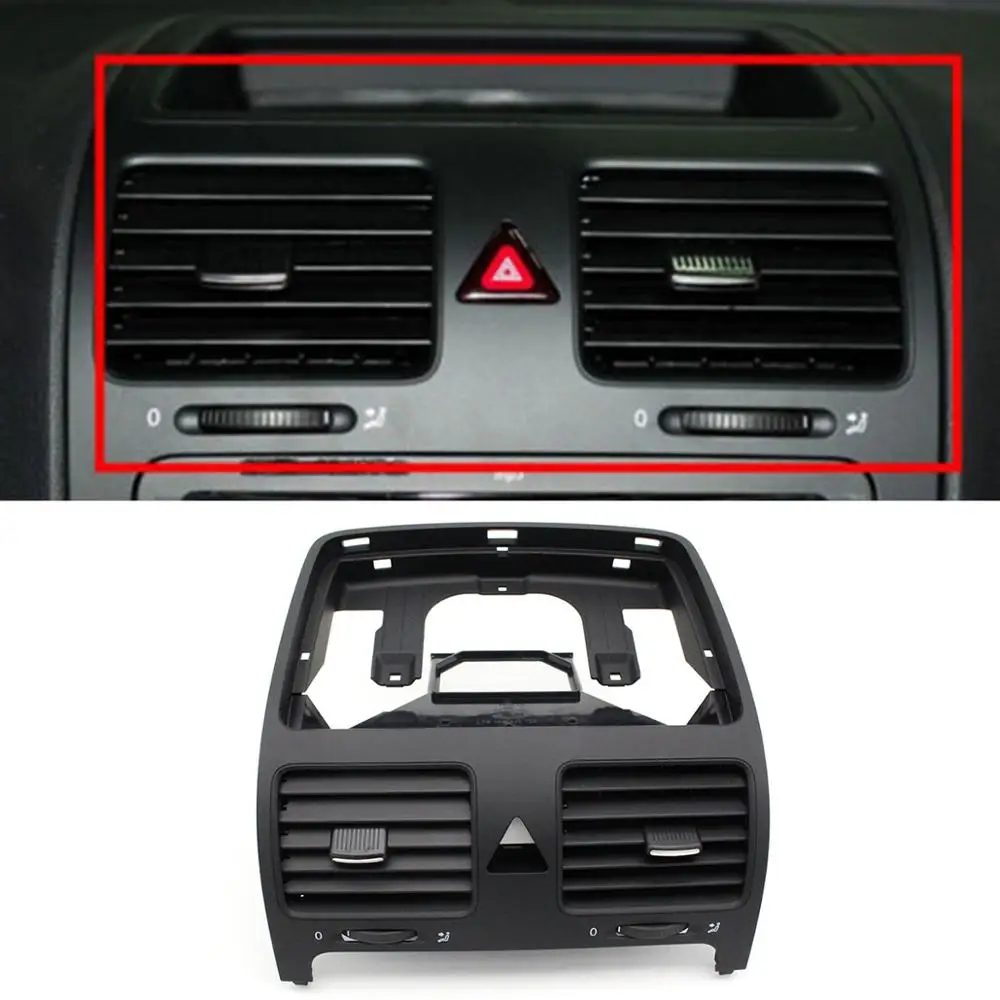 For VW Jetta MK5 Golf 5 MK5 Rabbit New Black Dash Board Car Accessories Air Outlet Vent 1K0819728 1K0819703 1K0819704 1K0819203