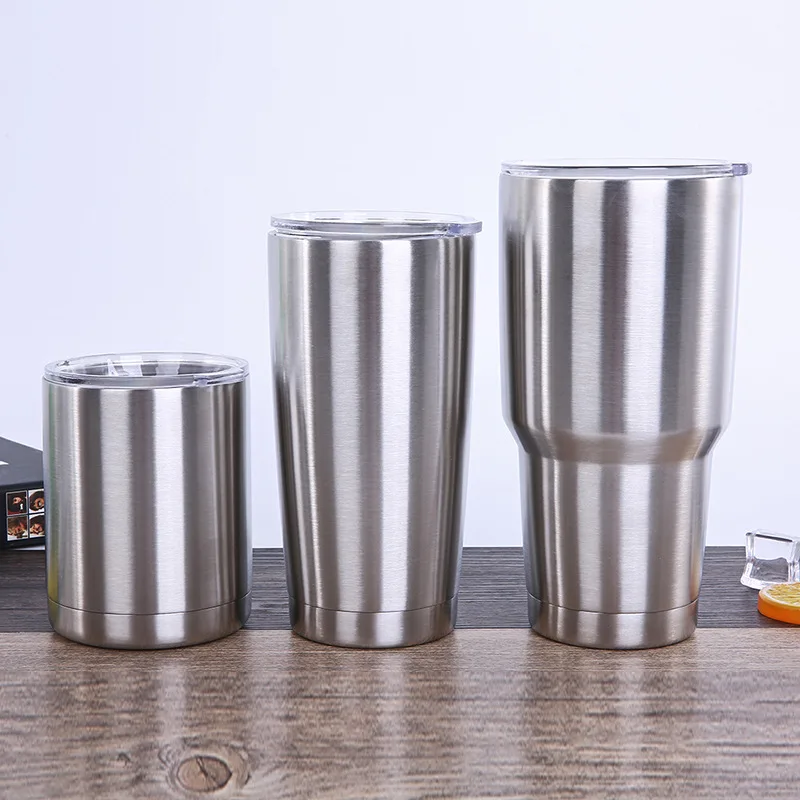 Car Beer Coffee Mugs Vacuum Cup Insulated Cup Flask Thermos 10/20/30oz Tumbler