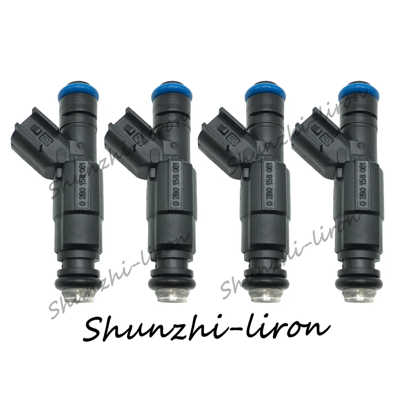 

4pcs Fuel Injector Nozzle For Marine Mercruiser 350 5L 4.3L 6.2L 885176 0280156081 12567905 Car-styling Oil Injectors