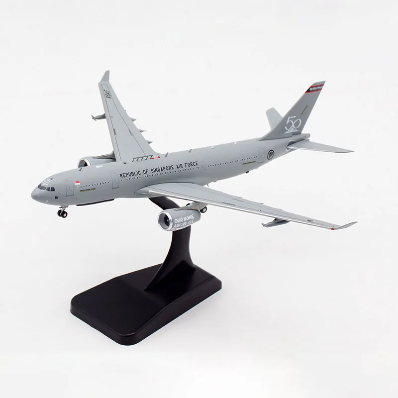 

1: 400 Singapore Air Force A330 MRTT aircraft tanker Airplane Plane Aircraft Alloy metal Model Toy Airliner Kids Gifts Display