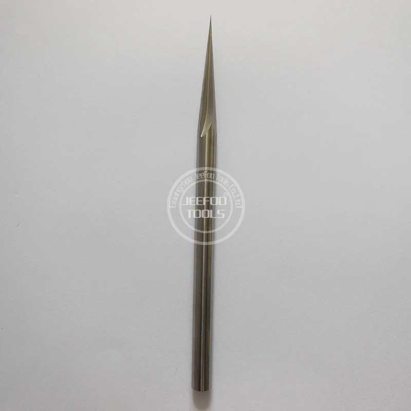 8*50H*10degree*0.3*150L Solid Carbide 2 Flutes Taper flat tip Cutting Tools/double flute engraving bits