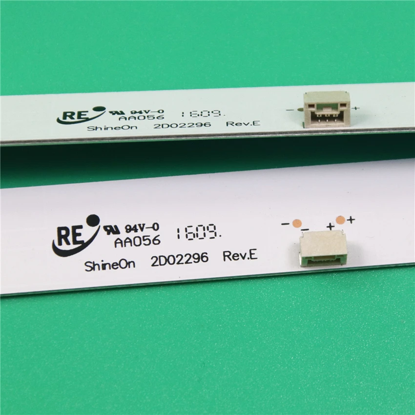 597mm TV Bands For Rolsen RL-32S1502T2C 32" FHD Bars Backlight Strips Line GC32D07-ZC21AG-29 ShineOn 2D02296 Rulers Array